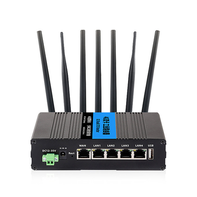 ডুয়াল সিম কার্ড 4G গেটওয়ে রাউটার RS232 RS485 ইন্ডাস্ট্রিয়াল নেটওয়ার্ক রাউটার